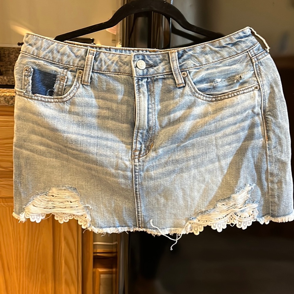 AE Jean Skirt
